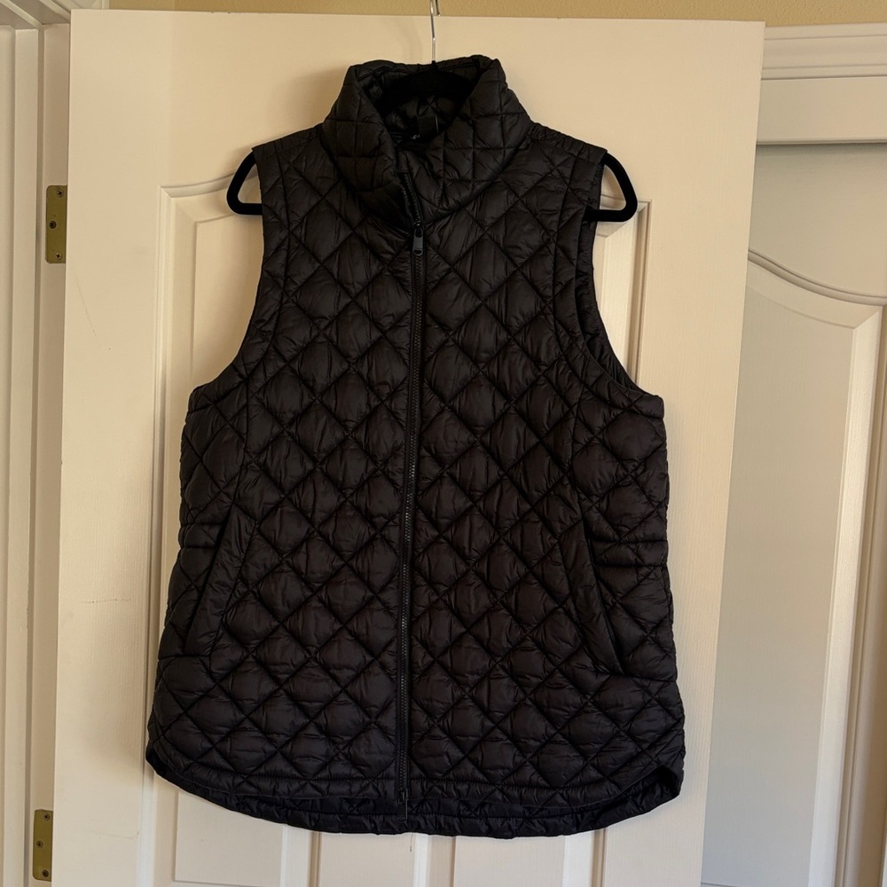 Athleta Black Diamond-Pattern Vest